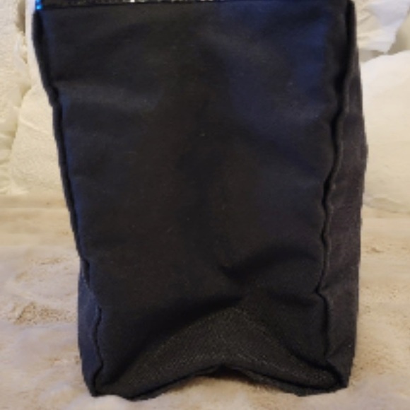 Victoria's Secret Sexy Illusions Signature Logo Black Handbag Tote Traveling Bag - Picture 6 of 10